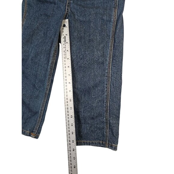 Carhartt Kids Denim Overalls 4T Adjustable Straps & Pocket Details Blue - Picture 5 of 6